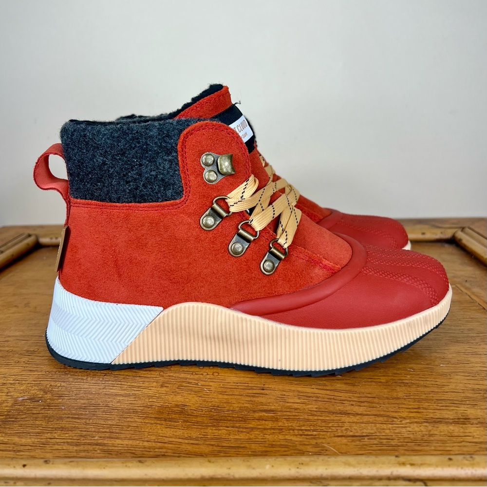 NEW Project Cloud Terina Waterproof Memory Foam Snow Boots Burnt Orange Size 6.5